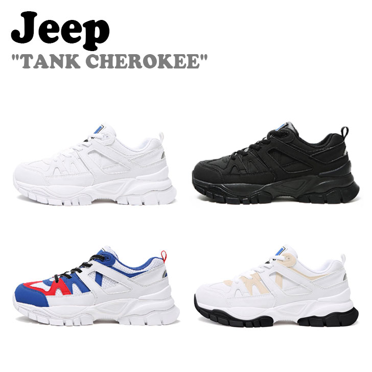 W[v Xj[J[ Jeep Y fB[X TANK CHEROKEE ^N `FL[ BLACK ubN WHITE zCg BLUE u[ LIGHT BEIGE Cgx[W GK0GHU101WH/BLK/BL/LE V[Y