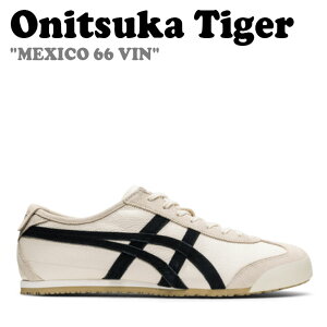 ˥ĥ ˡ Onitsuka Tiger  ǥ MEXICO 66 VIN ᥭ 66  WHITE BLACK ۥ磻 ֥å 1183B391.200 塼