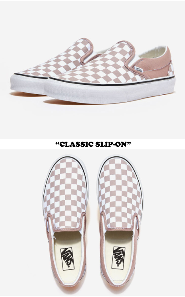 バンズ スニーカー VANS メンズ レディース CLASSIC SLIP-ON クラシックスリッポン CHECKERBOARD ETHEREA TRUE WHITE チェッカーボード イーサレア トゥルーホワイト VN000XG8AZT シューズ 【中古】未使用品