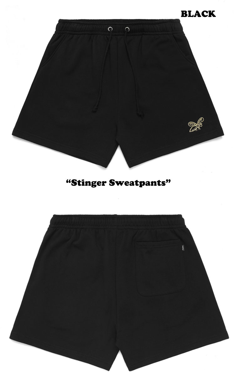 マルボンゴルフ MALBON GOLF メンズ レディース Stinger Sweatpants スティンガー スウェット パンツ BLACK ブラック GREEN グリーン M2113LHP01BLK/GRN ウェア