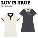 ラブイズトゥルー ワンピース LUV IS TRUE レディース IN PK OPS イン PKワンピース IVORY アイボリー CHARCOAL チャコール 4377218/9 ウェア