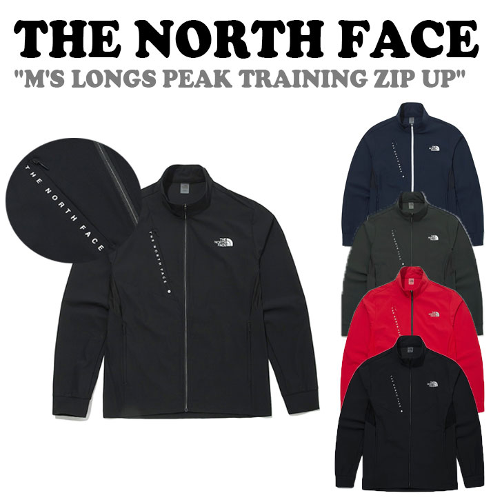 ノースフェイス ジップアップ THE NORTH FACE メンズ M'S LONGS PEAK TRAINING ZIP UP ロングズピーク トレーニングジップアップ 全6色 NJ5JM04J/K/L/M/N/O ウェア 【中古】未使用品