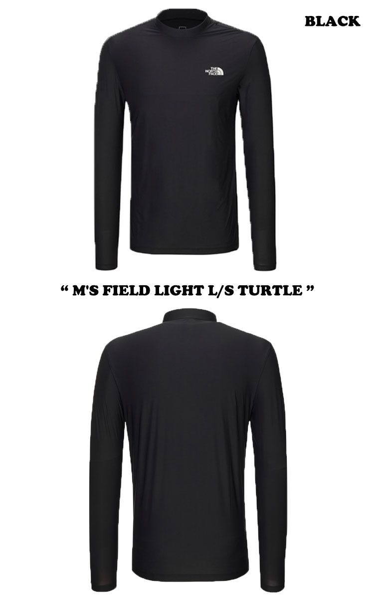 ノースフェイス ロンT THE NORTH FACE メンズ M'S FIELD LIGHT L/S TURTLE フィールド ライト ロングスリーブ タートル BLACK ブラック WHITE ホワイト NT7XN01A/B ウェア 【中古】未使用品