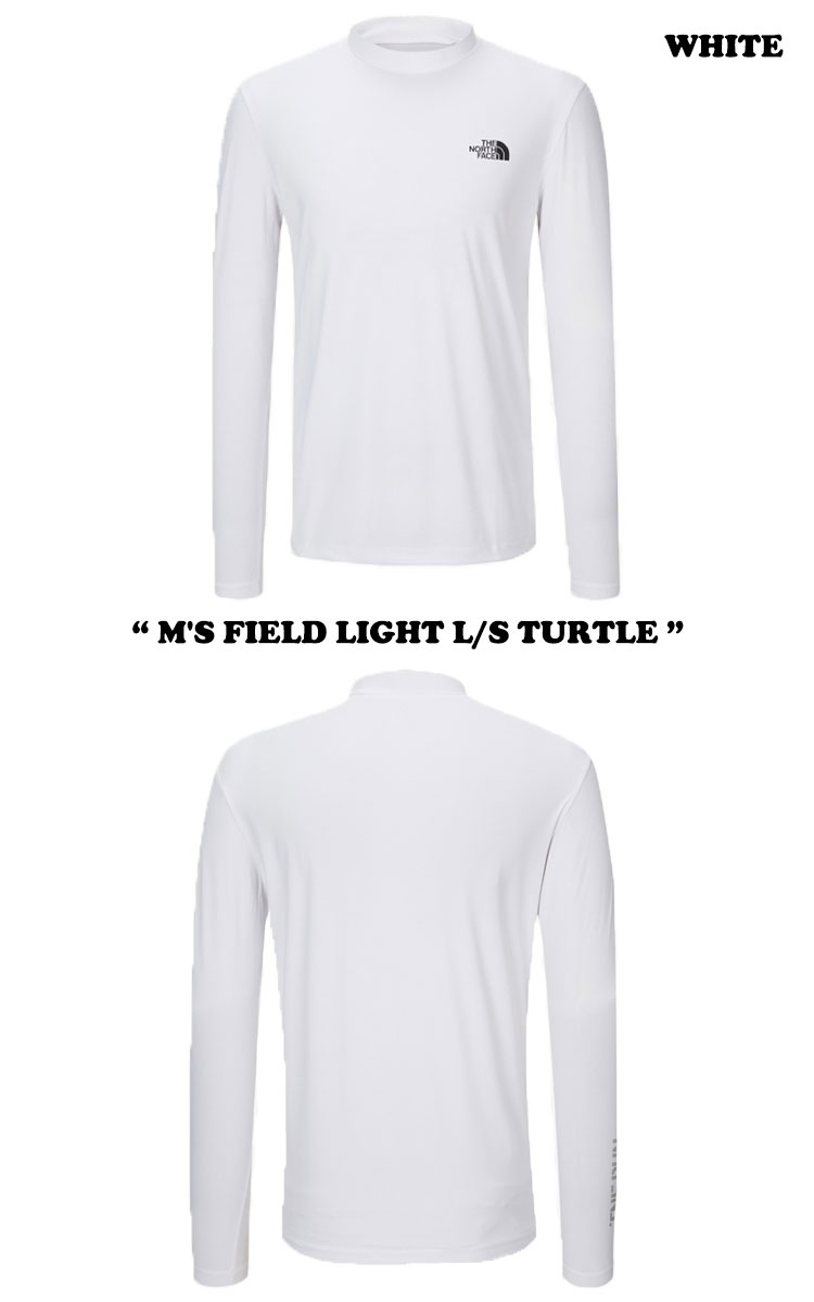 ノースフェイス ロンT THE NORTH FACE メンズ M'S FIELD LIGHT L/S TURTLE フィールド ライト ロングスリーブ タートル BLACK ブラック WHITE ホワイト NT7XN01A/B ウェア 【中古】未使用品