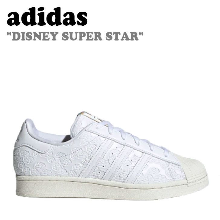 AfB_X Xj[J[ adidas Y fB[X DISNEY SUPER STAR fBYj[X[p[X^[ CLOUD WHITE NEhzCg OFF WHITE ItzCg GV7912 V[Y yÁzgpi