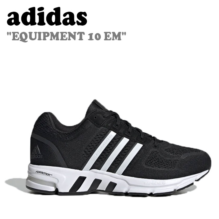 AfB_X Xj[J[ adidas Y fB[X EQUIPMENT 10 EM GLbvg BLACK ubN WHITE zCg HR0671 V[Y