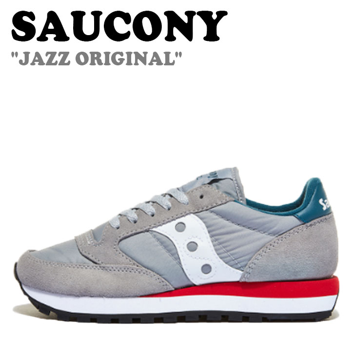 サッカニー スニーカー SAUCONY メンズ レディース JAZZ ORIGINAL ジャズオリジナル LIGHT GREY ライトグレー S2044-618 シューズ