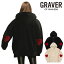 졼С ե꡼ GRAVER Ź Elbow Heart Smile Fleece Clip Jacket ܡ ϡ ޥ ե꡼ å 㥱å BLACK ֥å BEIGE ١ G-W-JK-2 