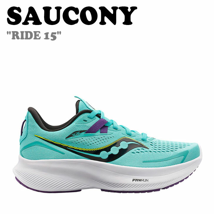 TbJj[ Xj[J[ SAUCONY fB[X RIDE 15 Ch 15 COOL MINT N[~g ACID AVbh S10729-26 V[Y