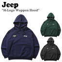 W[v p[J Jeep Y fB[X M-Logo Wappen Hood }Ee S by t[fB[ BLACK ubN NAVY lCr[ GREEN O[ JN5THU032BK/NA/GN EFA