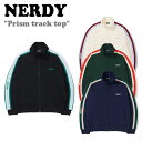 ノルディ ジップアップ NERDY メンズ レディース Prism track top プリズム トラック トップ BLACK ブラック CREAM クリーム NAVY ネイビー DARK GREEN ダークグリーン PNEF22KA0301/02/16/39 ウェア