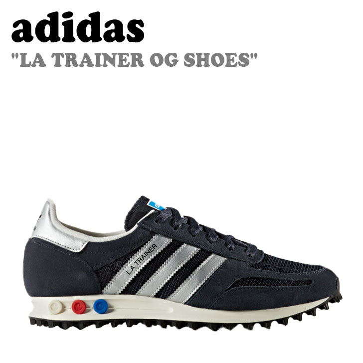 AfB_X Xj[J[ adidas Y fB[X LA TRAINER OG SHOES LA g[i[ OG V[Y INK CN SILVER Vo[ NAVY lCr[ BY9323 V[YyÁzgpi