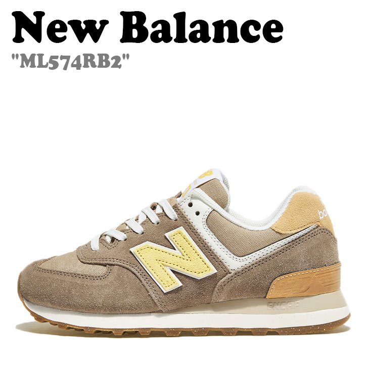 j[oX 574 Xj[J[ NEW BALANCE Y fB[X ML 574 RB 2 BROWN uE ML574RB2 V[Y yÁzgpi