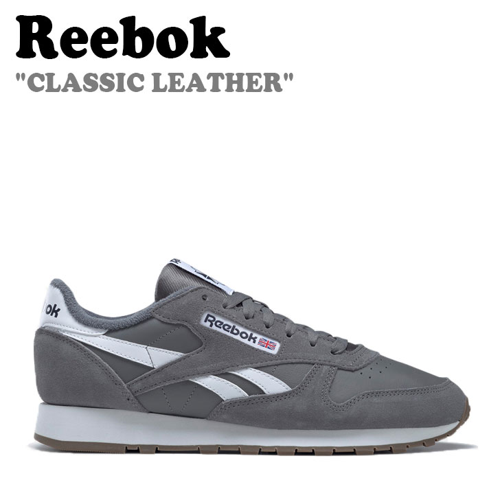 [{bN Xj[J[ REEBOK Y fB[X CLASSIC LEATHER NVbN U[ PURE GREY sA O[ GV9641 V[Y