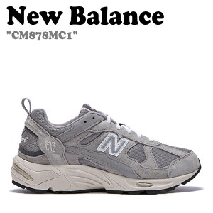 ニューバランス 878 スニーカー New Balance メンズ レディース CM878MC1 GRAY グレー NBP7CB751G FLNBCA4U23 シューズ 【中古】未使用品