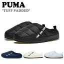 プーマ スリッパ PUMA メンズ レディース TUFF PADDED タフ パデット BLACK ブラック NAVY ネイビー IVORY アイボリー WHITE ホワイト 39219101/2/3/4 シューズ【中古】未使用品