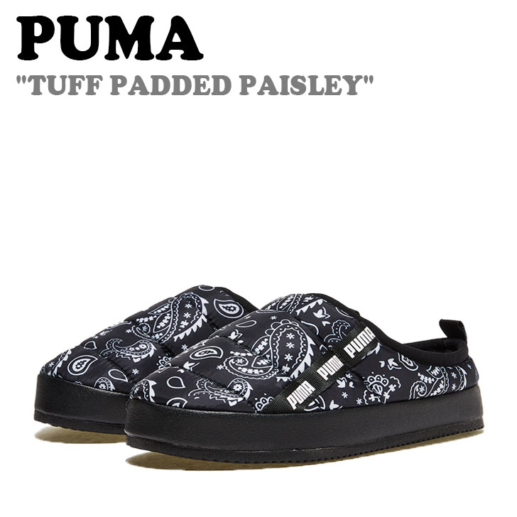 v[} Xbp PUMA Y fB[X TUFF PADDED PAISLEY ^t pfbg yCY[ BLACK ubN 39228501 V[YyÁzgpi