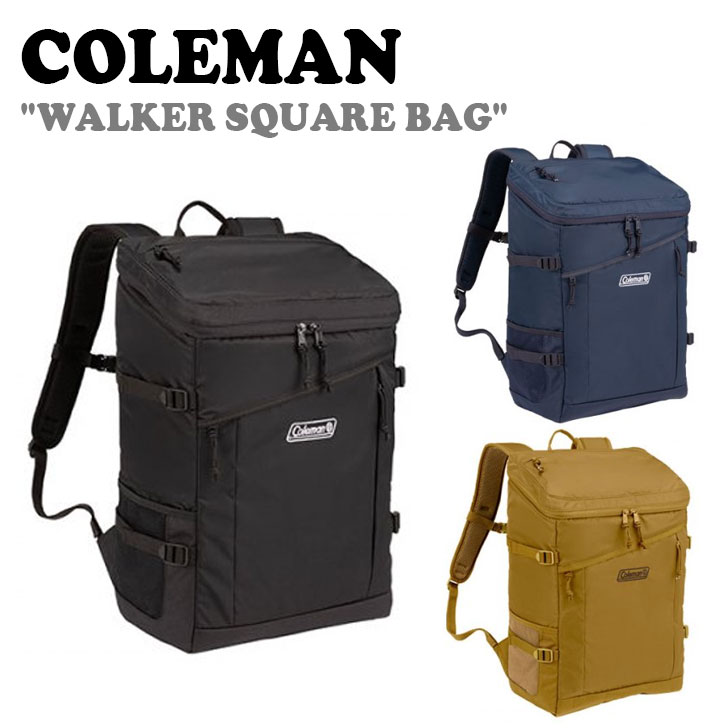 R[} obNpbN COLEMAN Y fB[X WALKER SQUARE BAG EH[J[ XNGA BACKPACK BLACK ubN NAVY lCr[ COYOTE R[e 2000038994 7 9 obO