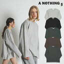 エーナッシング ロンT A NOTHING 正規販売店 VINTAGE P. DYEING CUT-OUT BOX TEE ビンテージ ピグメント ダイング カット アウト ボックスTEE 全5色 20SPR-06-CH/BR/KH/BK 22SS-05-GR ウェア