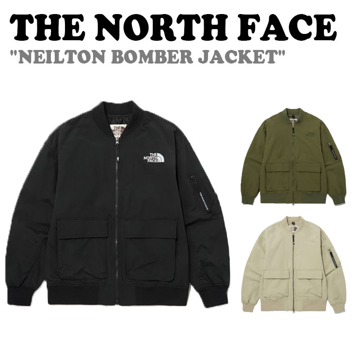 m[XtFCX WPbg THE NORTH FACE NEILTON BOMBER JACKET j[g {o[WPbg BLACK KHAKI BEIGE NJ3BP12J/K/L EFA yÁzgpi