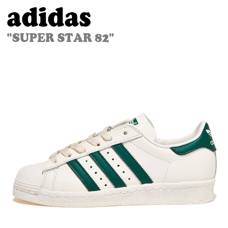 AfB_X Xj[J[ adidas Y fB[X SUPER STAR 82 X[p[X^[ 82 WHITE zCg GREEN O[ GW6011 V[Y yÁzgpi