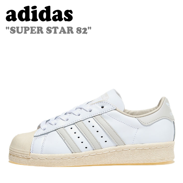 AfB_X Xj[J[ adidas Y fB[X SUPER STAR 82 X[p[X^[ 82 WHITE zCg RIGHT GRAY Cg O[ IF5417 V[Y yÁzgpi