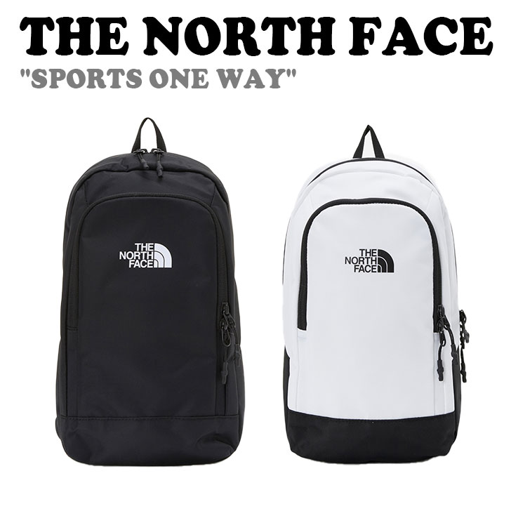 ノースフェイス ボディバッグ THE NORTH FACE メンズ レディース SPORTS ONE WAY スポーツ ワンウェイ BLACK ブラック WHITE ホワイト NN2PP06A/C バッグ 【中古】未使用品