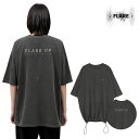 yBTSWONpztAAbv TVc FLAREUP reversible pigment string T-shirt o[Vu sOg XgO TVc DARK GRAY _[N O[ FU-141  EFA