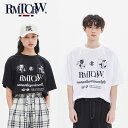 }eBbNNE TVc ROMANTIC CROWN Y fB[X MONOCHROME SLOGAN TEE mN[ X[K TVc WHITE zCg BLACK ubN 22RCSUTTSU013 EFA