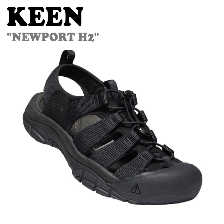  KEEN  ǥ NEWPORT H2 ˥塼ݡ TRIPLE BLACK ȥץ ֥å KNSO3E100BK KNSO3E110BK 塼