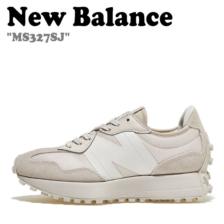 j[oX 327 Xj[J[ NEW BALANCE Y fB[X MS327 SJ BEIGE x[W MS327SJ V[Y yÁzgpi