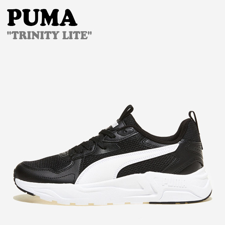 v[} Xj[J[ PUMA Y fB[X TRINITY LITE gjeBCg BLACK ubN WHITE zCg 38929201 V[Y yÁzgpi