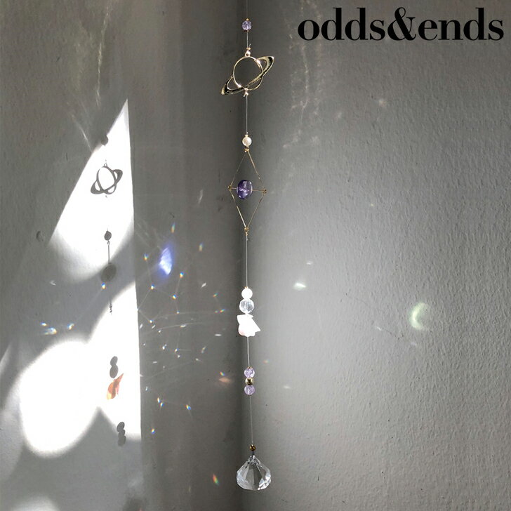 オッズアンドエンズ モビール ODDS&ENDS 正規販売店 Purple saturn sun catcher パープル サターン サンキャッチャー 韓国雑貨 2575600 ACC 1