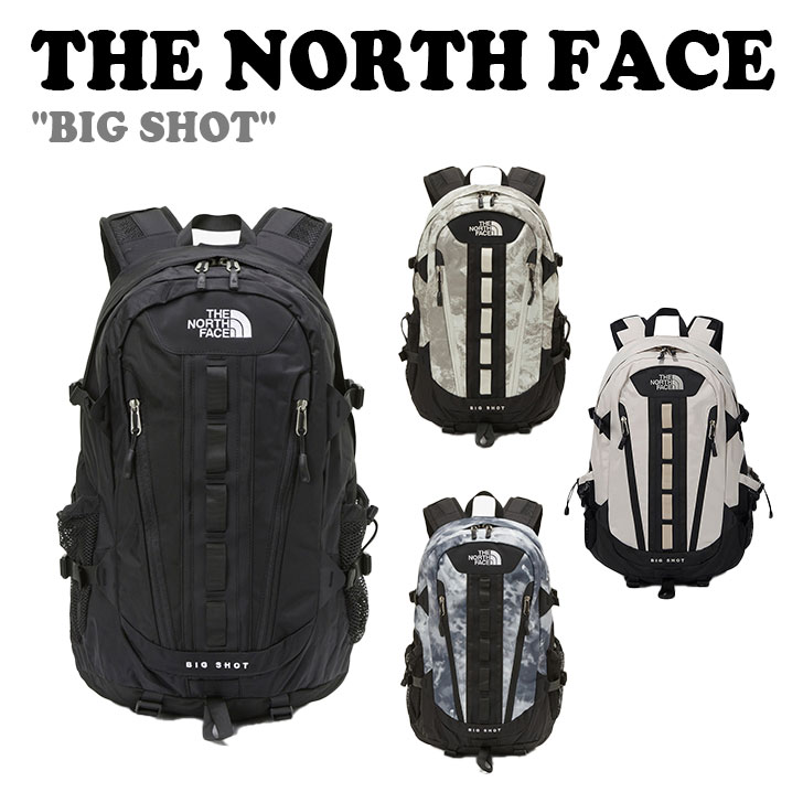 ノースフェイス バックパック THE NORTH FACE メンズ レディース BIG SHOT ビッグ ショット リュック リュックサック BLACK ブラック LIGHT BEIGE ライトベージュ OXFORD TAN オックスフォード タン GRAY グレー NM2DP00A/B/C/D バッグ 【中古】未使用品