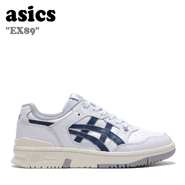 アシックス スニーカー asics メンズ EX89 イーエックス 89 WHITE ホワイト GRAND SHARK グランド シャーク 1201A476-108 FLACDA1M02 シューズ