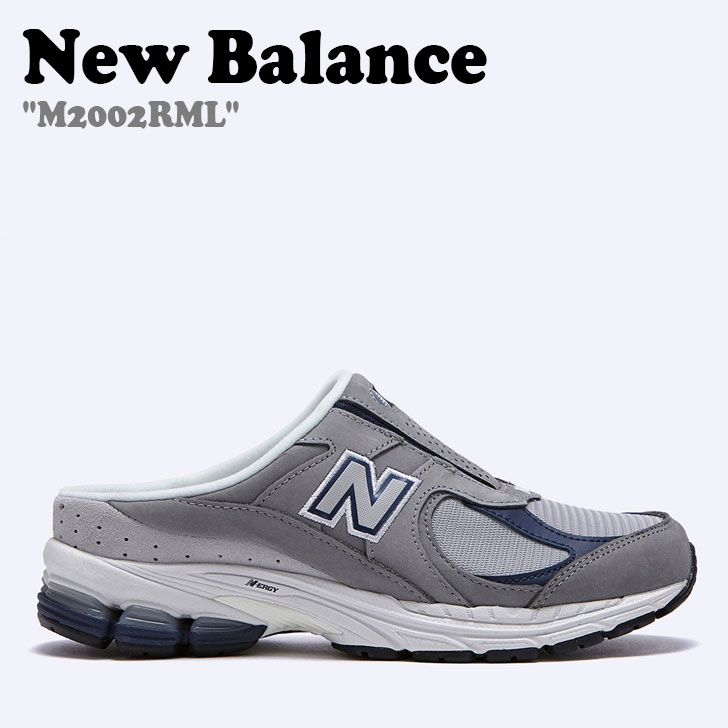 ニューバランス スニーカー New Balance メンズ レディース M2002RML GRAY グレー NAVY ネイビー NBP7DS149G FLNBDA2U19 シューズ 【中古】未使用品