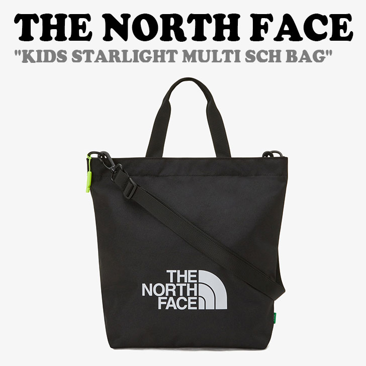 楽天GOLD TAIL 2020ノースフェイス クロスバッグ THE NORTH FACE 男の子 女の子 KIDS STARLIGHT MULTI SCH BAG キッズ ストレイト マルチ スクールバッグ BLACK ブラック NN2PP62R バッグ【中古】未使用品