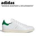 AfB_X Xj[J[ adidas Y fB[X HOMER SIMPSON STANSMITH z[}[ Vv\ X^X~X WHITE zCg GREEN O[ IE7564 V[YyÁzgpi