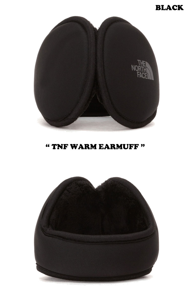 ノースフェイス イヤーマフ THE NORTH FACE WARM EARMUFF ウォーム イヤー マフ BLACK ブラック DARK GRAY ダークグレー NA5IP55A/B ACC 【中古】未使用品