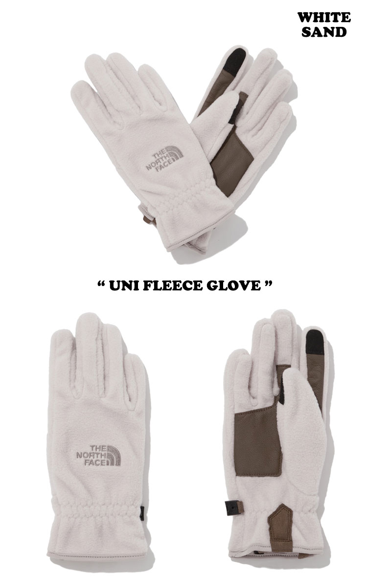 ノースフェイス 手袋 THE NORTH FACE メンズ レディース UNI FLEECE GLOVE ユニ フリース グローブ BLACK ブラック WHITE SAND ホワイトサンド COCOA BROWN ココアブラウン NJ3GP55A/B/C ACC 【中古】未使用品