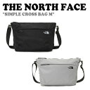 ノースフェイス クロスバッグ THE NORTH FACE メンズ レディース SIMPLE CROSS BAG M シンプル クロス バッグ BLACK ブラック GRAY グレー NN2PP58A/B バッグ 【中古】未使用品