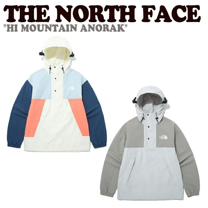 m[XtFCX WPbg THE NORTH FACE Y fB[X HI MOUNTAIN ANORAK nC }Ee AmbN ICE GRAY ACX O[ IVORY AC{[ NA3BP02B/C EFAyÁzgpi