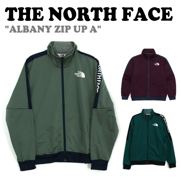 ノースフェイス ジャケット THE NORTH FACE ALBANY ZIP UP A アルバニー ジップ アップ KHAKI WINE GREEN NI5JM01J/K/L ウェア 【中古】未使用品