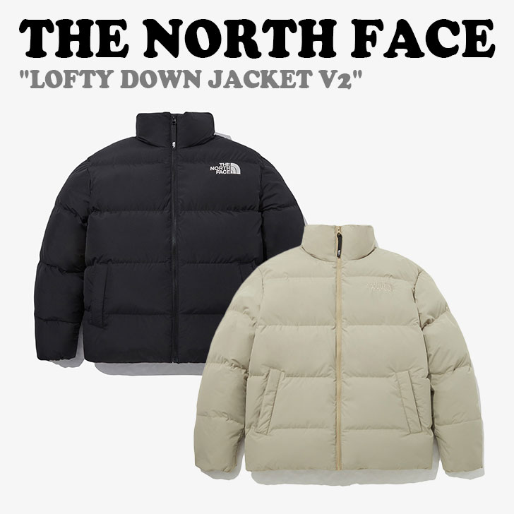 楽天GOLD TAIL 2020ノースフェイス ダウンジャケット THE NORTH FACE メンズ レディース LOFTY DOWN JACKET V2 ロフティー ダウン ジャケット BLACK ブラック DARK BEIGE ダーク ベージュ NJ1DP63A/B ウェア【中古】未使用品