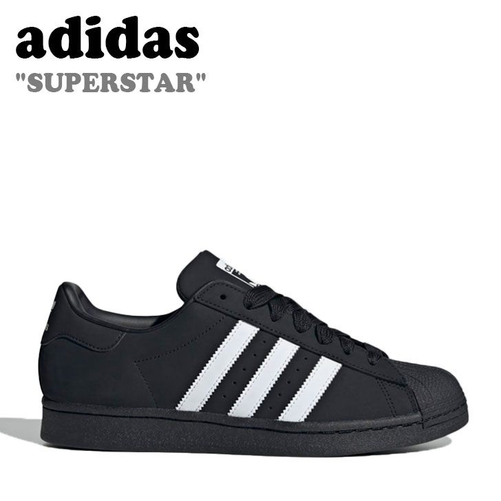 AfB_X Xj[J[ adidas Y fB[X SUPERSTAR X[p[X^[ BLACK ubN WHITE zCg ID0996 V[YyÁzgpi