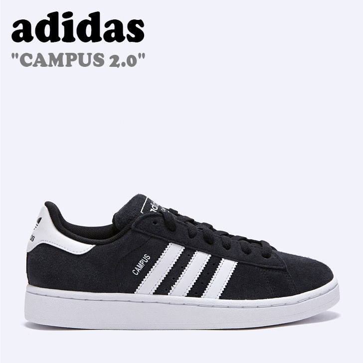 AfB_X Xj[J[ adidas Y fB[X CAMPUS 2.0 LpX2.0 BLACK ubN WHITE zCg ID9844 FLADDA3U05 V[YyÁzgpi