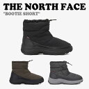 ノースフェイス ブーツ THE NORTH FACE メンズ レディース BOOTIE SHORT ブーティー ショート BLACK ブラック BEIGE BROWN ベージュ ブラウン SMOKE GRAY スモーク グレー NS99P54A/B/C シューズ【中古】未使用品