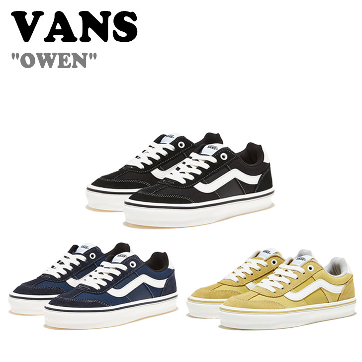 oY y Xj[J[ VANS Y fB[X OWEN I[EF SAND Th NAVY lCr[ BLACK ubN V3946 V[Y