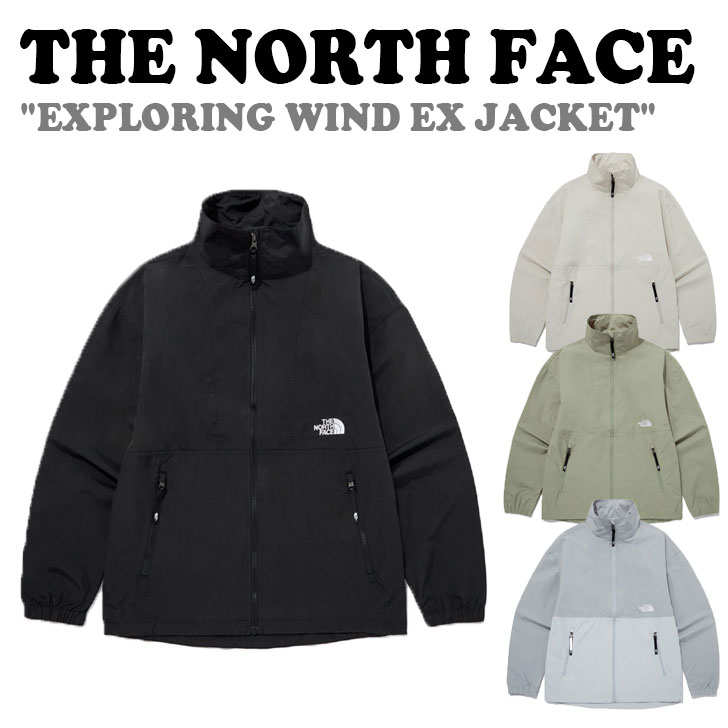 m[XtFCX AE^[ THE NORTH FACE Y fB[X EXPLORING WIND EX JACKET GNXv[O ECh WPbg BLACK ubN SLATE KHAKI X[g J[L WHITE SAND zCg Th LIGHT GRAY Cg O[ NJ3BQ05A/B/C/D EFA yÁzgpi