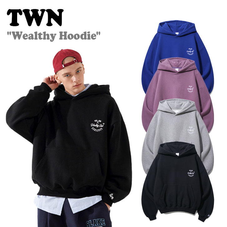 TWN p[J[ eB[_uGk K̔X Y fB[X Wealthy Hoodie EFV t[fB[ PERFECT BLUE p[tFNg u[ GRAY O[ PALE PURPLE y[ p[v BLACK ubN JYHD3459 EFA